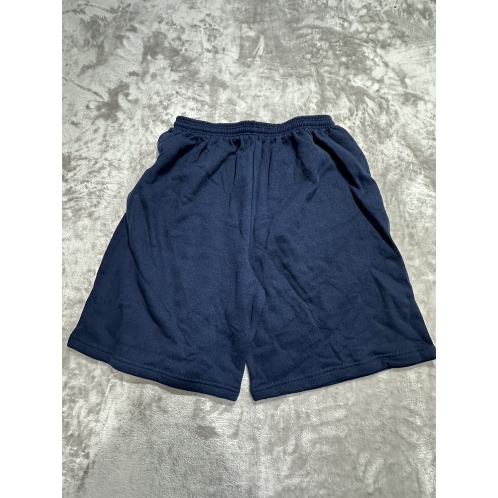Soffee Gym Shorts Men's Size Medium Navy Blue Soft Fleece Drawstring Brand New